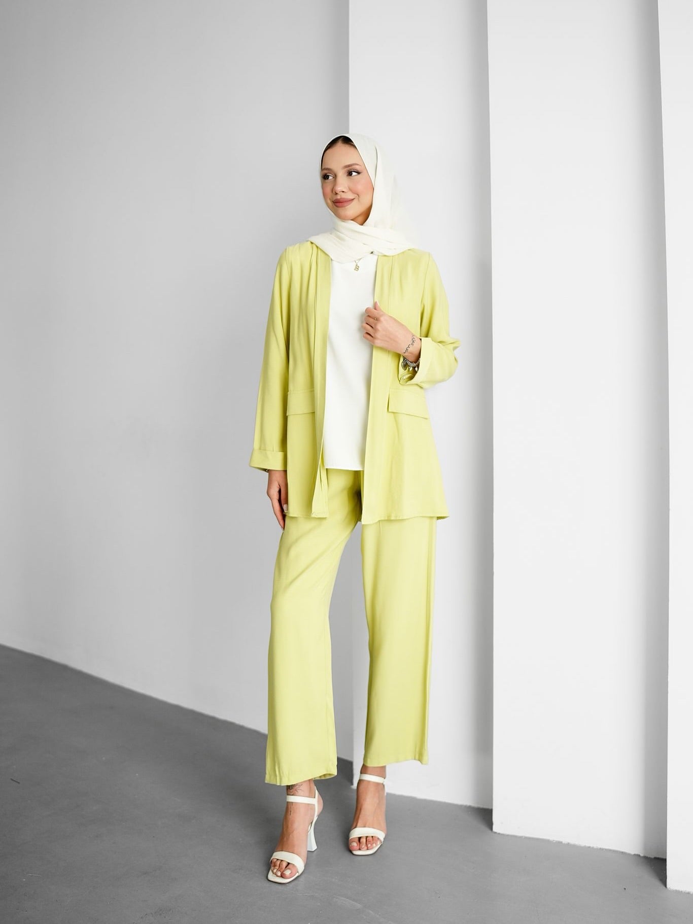 Blazer Fluide & Pantalon Large