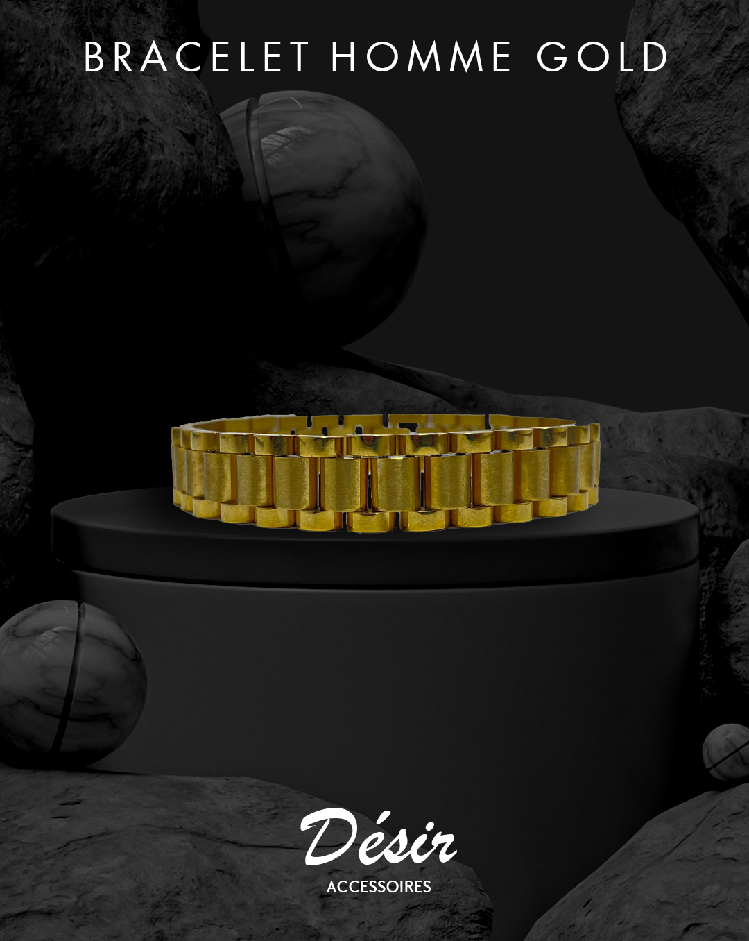 Gold Men's Bracelet