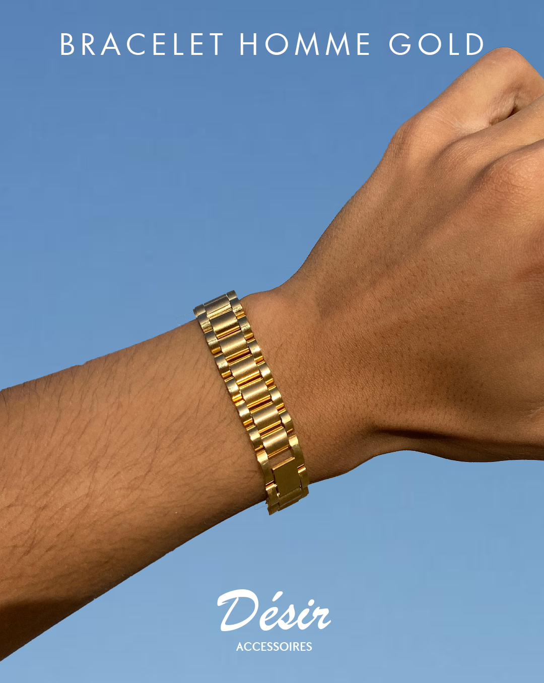 Gold Men's Bracelet 