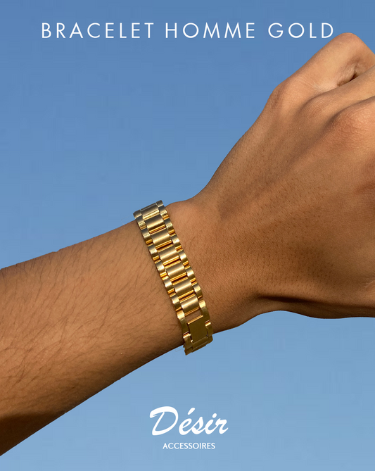 Gold Men's Bracelet 