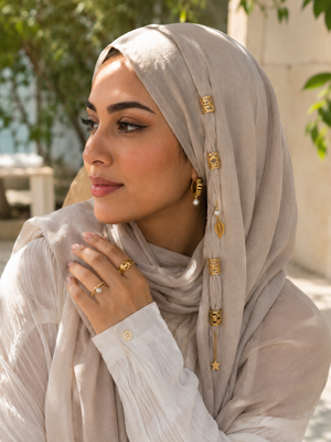 Lot de 10 Bijoux de Cheveux & Hijabi