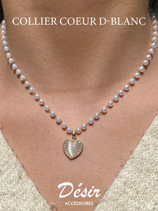 Collier D-Blanc