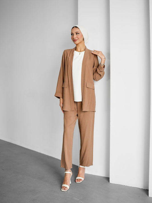 Blazer Fluide & Pantalon Large