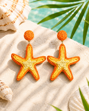 Boucles d'Oreilles Étoile de Mer